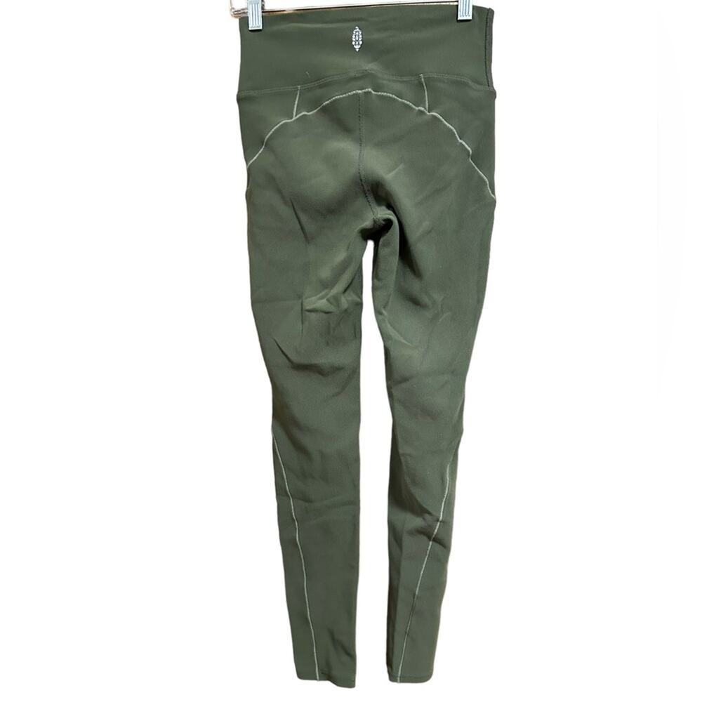 Free People Movement Green High Waist Leggings Size X-Small